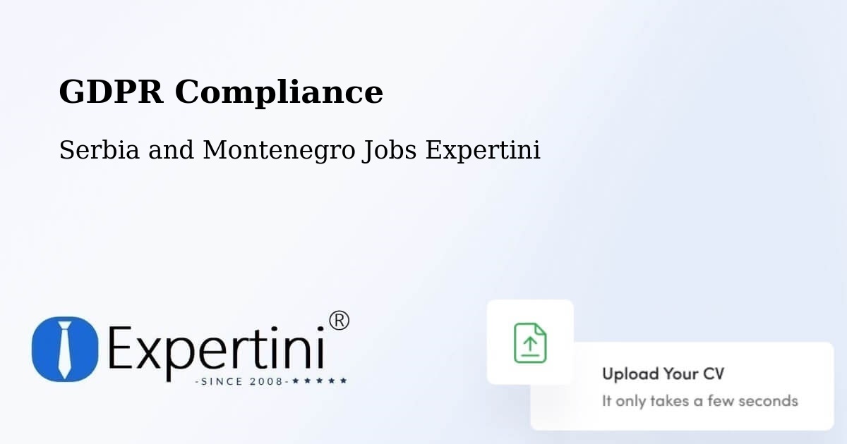EU GDPR Compliance Statement – Lévis - Serbia and Montenegro Jobs Expertini