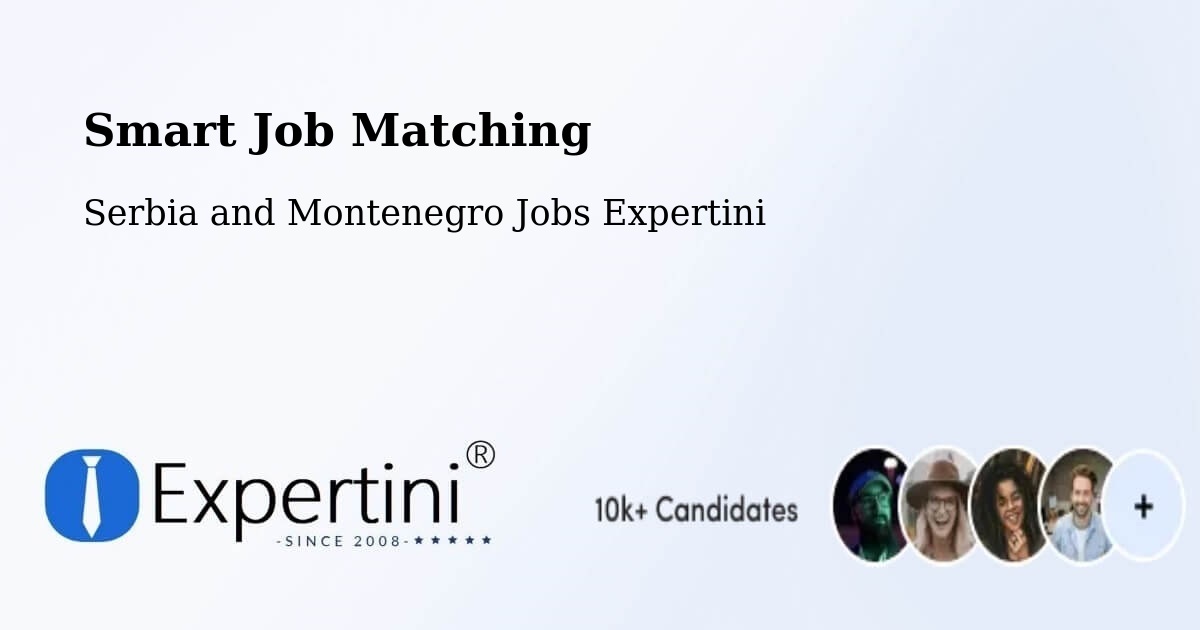 Intelligent Job Matching – Lévis - Serbia and Montenegro Jobs Expertini