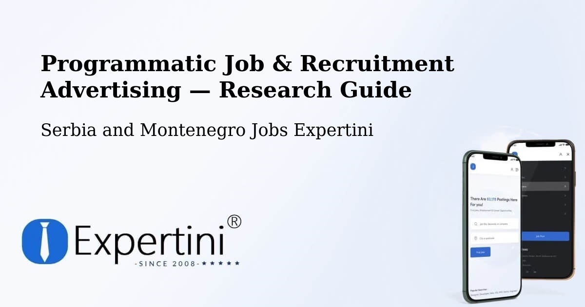 Programmatic Job & Recruitment Advertising — Research Guide – Lévis