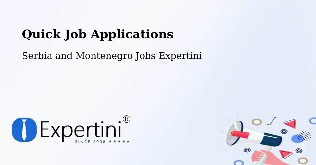 Quick Apply Feature – Lévis - Serbia and Montenegro Jobs Expertini